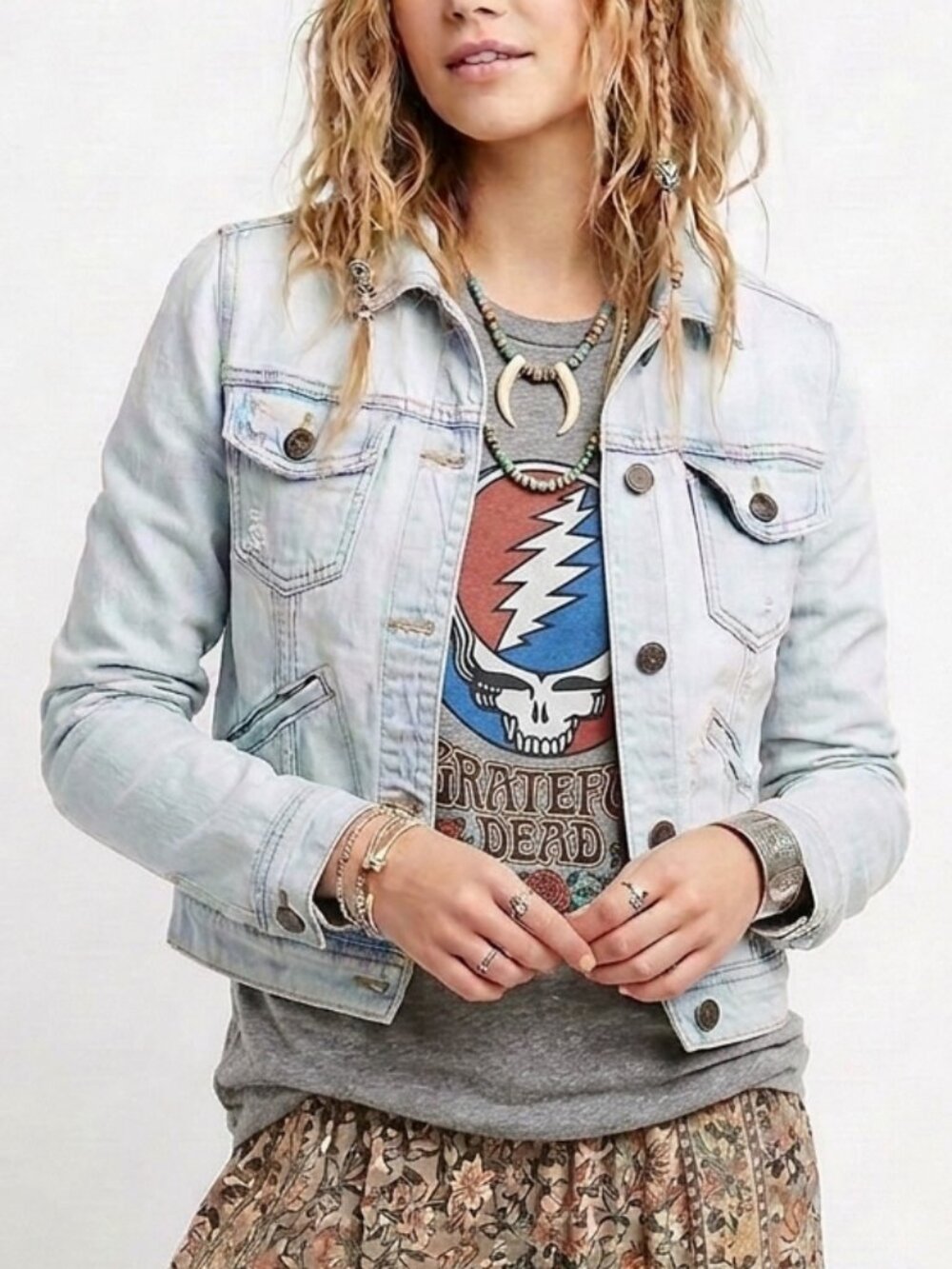 Gap 1969 light wash soft denim jacket